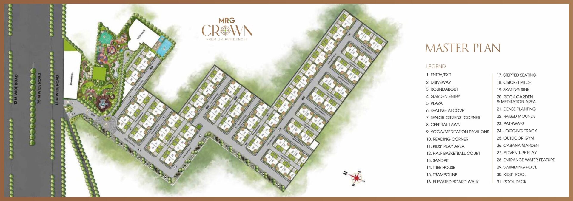 MRG the Crown Master Plan